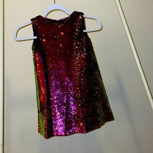 Flippy sequin dress by local farmers market dress designer Fi&Me